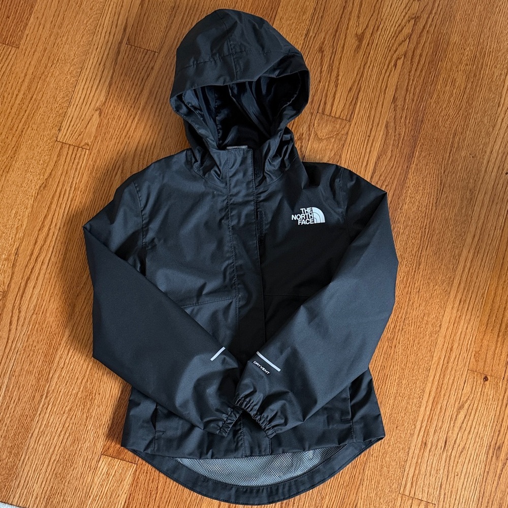 The North Face Girls Black Waterproof Jacket